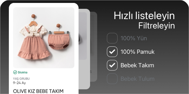 Ürün Filtre Kriterleri